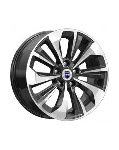 Литой диск K&K Авиор 17x7" 5x108мм DIA 67.1мм ET 45мм Алмаз черный K&k