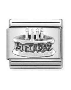Звено для браслета NominatioN Торт на День рождения 330101/20 Nomination