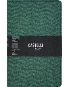 Блокнот CASTELLI Harris Forest Green / 0QO4LI-U51 Castelli