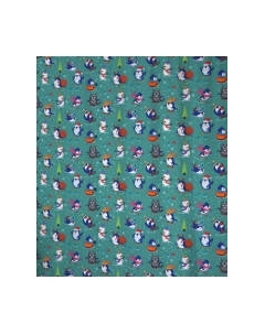 Шторка-занавеска для ванны JoyArty Зимние забавы зверей / sc_290629 Joyarty