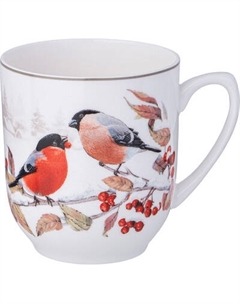 Кружка Lefard Лесная сказка Снегири / 85-2026