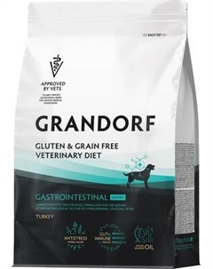 Сухой ветеринарный корм для собак Grandorf Vet Dog Gastrointestinal. Low Fat