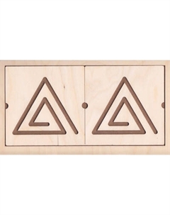 Развивающая игра Учитель-Канц Межполушарный тренажер. Треугольник Учитель-канц