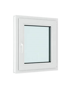 Окно ПВХ Rehau Futuruss Одностворчатое Поворотно-откидное правое 2 стекла