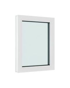 Окно ПВХ Rehau Одностворчатое глухое 3 стекла