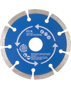 Отрезной диск MOS 115x1.9x7x22.2мм / 37211М Mos