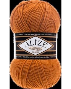 Пряжа для вязания Alize Superlana 25% шерсть, 75% акрил / 234