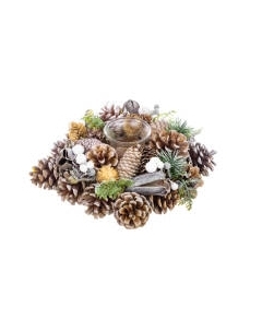 Подсвечник Elan Gallery Снежный лес / 450118 Elan gallery