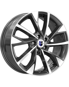 Литой диск K&K Роквуд 17x7" 5x114.3мм DIA 60.1мм ET 50мм Алмаз черный K&k