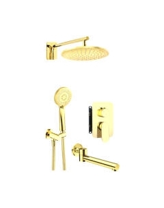 Душевая система со смесителем Deante Alpinia Gold-2