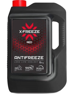 Антифриз X-Freeze Red 12 / 430206074 X-freeze