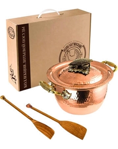 Кастрюля Кольчугинский мельхиор Кукуруза / КМ19910306