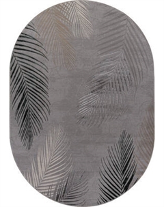 Коврик Merinos Liman F167-OVAL-GRAY-D.GREEN