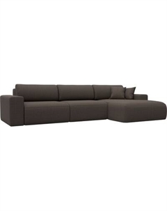 Диван угловой Лига Диванов Лига-036 НПБ Классик Лонг правый / 124678 Лига диванов