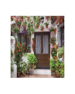 Шторка-занавеска для ванны JoyArty Цветочная выставка / sc_908 Joyarty