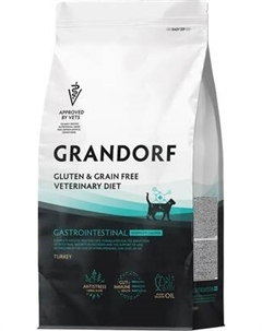 Сухой ветеринарный корм для кошек Grandorf Vet Cat Gastrointestinal. Moderate Calorie