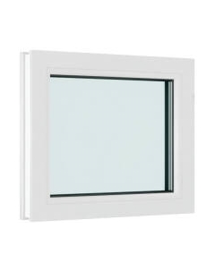 Окно ПВХ Brusbox Глухое 2 стекла