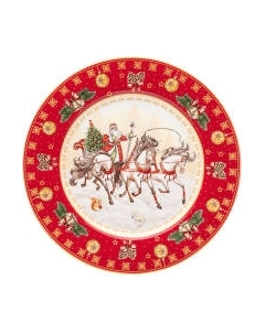 Тарелка столовая обеденная Lefard Тройка / 85-1709