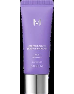 BB-крем Missha M Perfect Cover Serum No.21 Light Beige