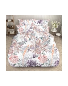 Комплект постельного белья Моё бельё Б Евро Классик Цветариум / 70084/1