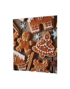 Шторка-занавеска для ванны JoyArty Праздничные пряники / sc_78633 Joyarty