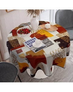 Скатерть Подушкино С водоотталкивающей пропиткой D160 / 619d160-44et