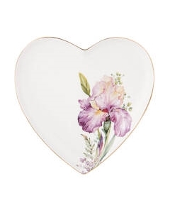 Тарелка столовая обеденная Lefard Iris. Сердце / 590-364