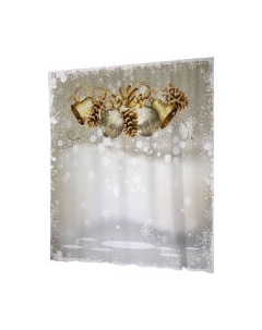 Шторка-занавеска для ванны JoyArty Рождественские колокольчики / sc_21440 Joyarty