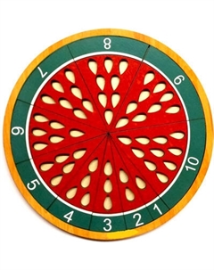 Развивающая игра Учитель-Канц Арбуз. Учимся считать Учитель-канц