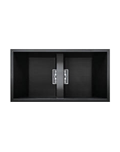 Мойка кухонная Elleci Dogma 100 Slim Black K86 / EKD1008686MSLM