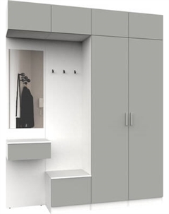 Секция в прихожую Интермебель Марсель-207 / МР 01-207