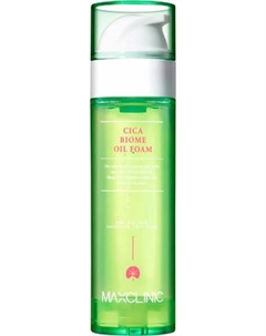 Гидрофильное масло Maxclinic Cica Biome Oil Foam с центеллой