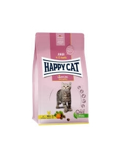 Сухой корм для кошек Happy Cat Junior 4-12 Month Land Geflugel птица, без злаков / 70539 Happy cat