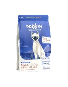 Сухой корм для кошек Adragna Naxos Sterilight Свинина с Опунцией