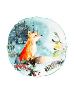 Тарелка столовая обеденная Lefard Лесная сказка. Лиса / 409-157