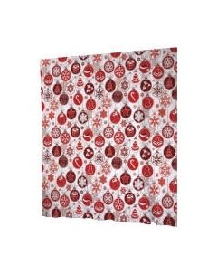 Шторка-занавеска для ванны JoyArty Новогодние шары / sc_52597 Joyarty