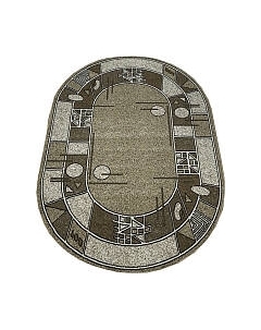 Коврик Белка Лайла Де Люкс Овал 15804 10822