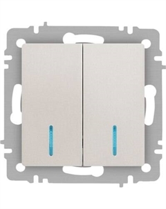 Выключатель INTRO Accent 6-105-06 / Б0063519 Intro