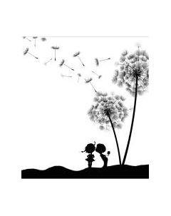 Шторка-занавеска для ванны JoyArty Романтика у одуванчиков / sc_8364 Joyarty