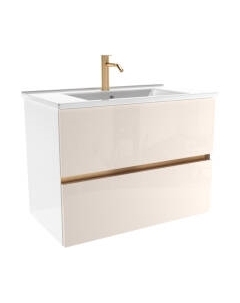 Тумба с умывальником ЗОВ Лира 90 / L90MW0MTGVG-OL90 Зов