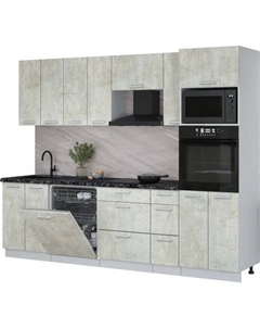 Кухонный гарнитур Интерлиния Мила Лайт 2.7-ПМ1