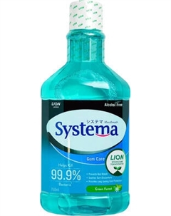 Ополаскиватель для полости рта Lion Thailand Systema Зеленый лес