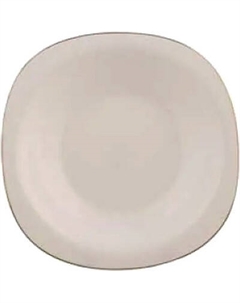 Суповая тарелка ROYAL GARDEN Square Classic Gold RG-C0041 Royal garden