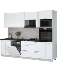 Кухонный гарнитур Интерлиния Мила Лайт 2.7-ПМ1