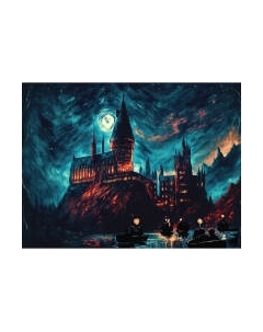 Картина по номерам Школа талантов Замок / 9688692