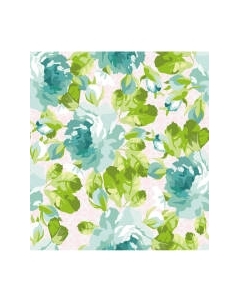 Шторка-занавеска для ванны JoyArty Голубые пионы / sc_35855 Joyarty