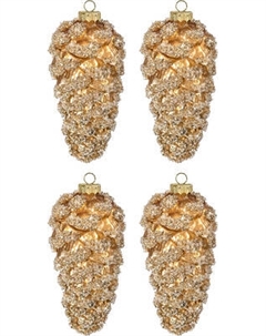 Набор елочных игрушек Elan Gallery Шишка / 980078 Elan gallery