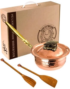 Сотейник Кольчугинский мельхиор Кукуруза / КМ19970306