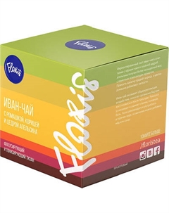 Чайный напиток Floris Иван-чай с ромашкой, корицей и цедрой апельсина