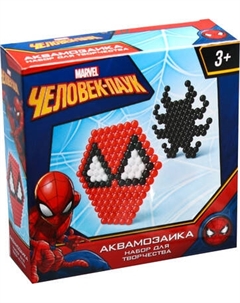 Развивающая игра Marvel Человек-паук Аквамозаика / 4116305